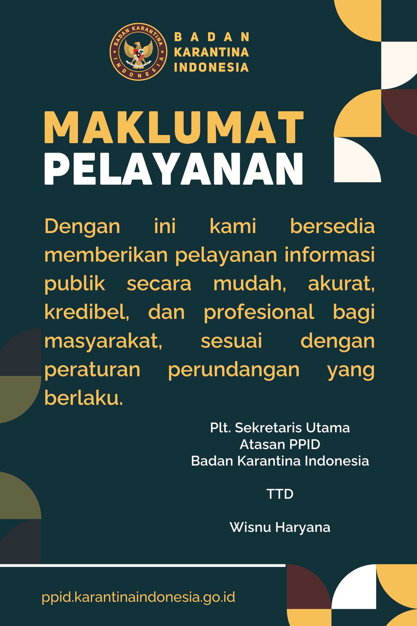 Maklumat Pelayanan