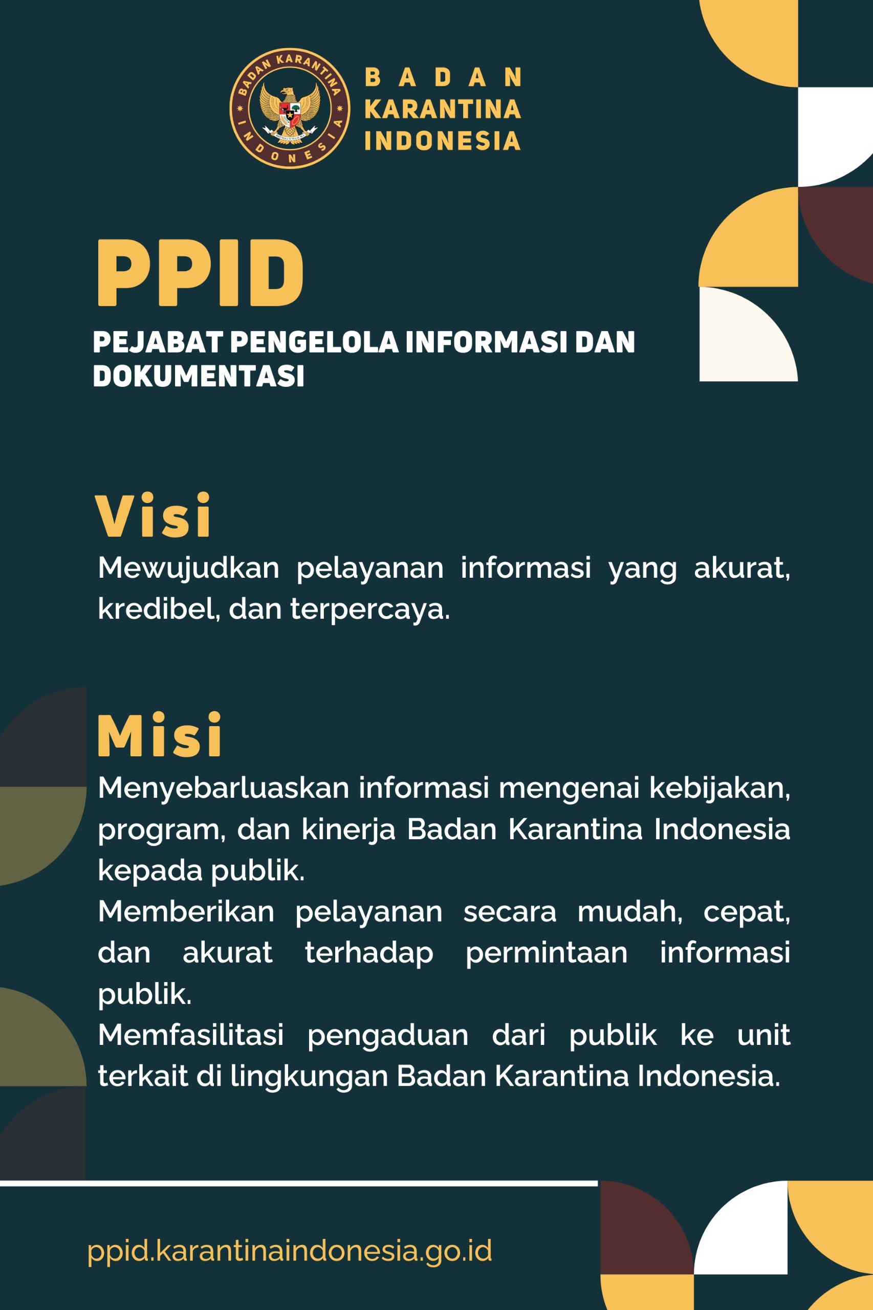 Visi Misi PPID